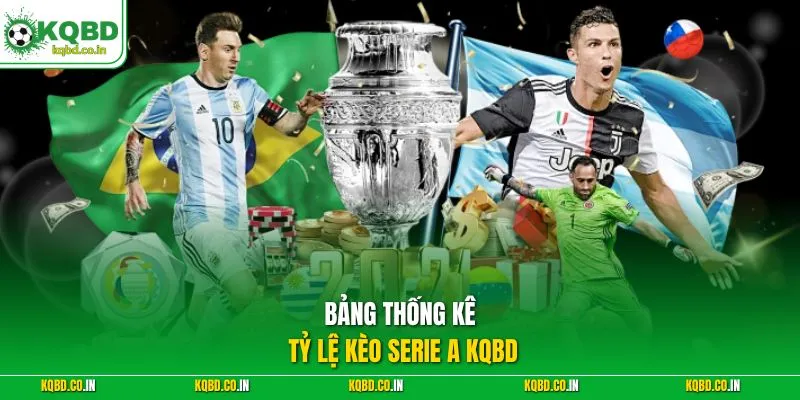 Bảng thống kê tỷ lệ kèo Serie A KQBD