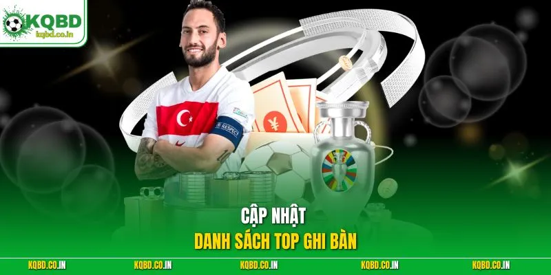 Cập nhật danh sách top ghi bàn